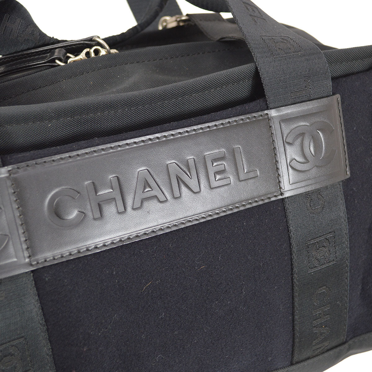 CHANEL 2004-2005 Sport Line Boston 40 Black