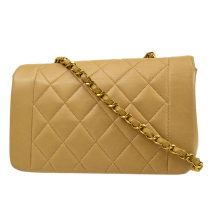 CHANEL * 1994-1996 Beige Lambskin Diana Small