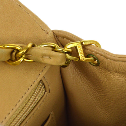 CHANEL * 1994-1996 Beige Lambskin Diana Small