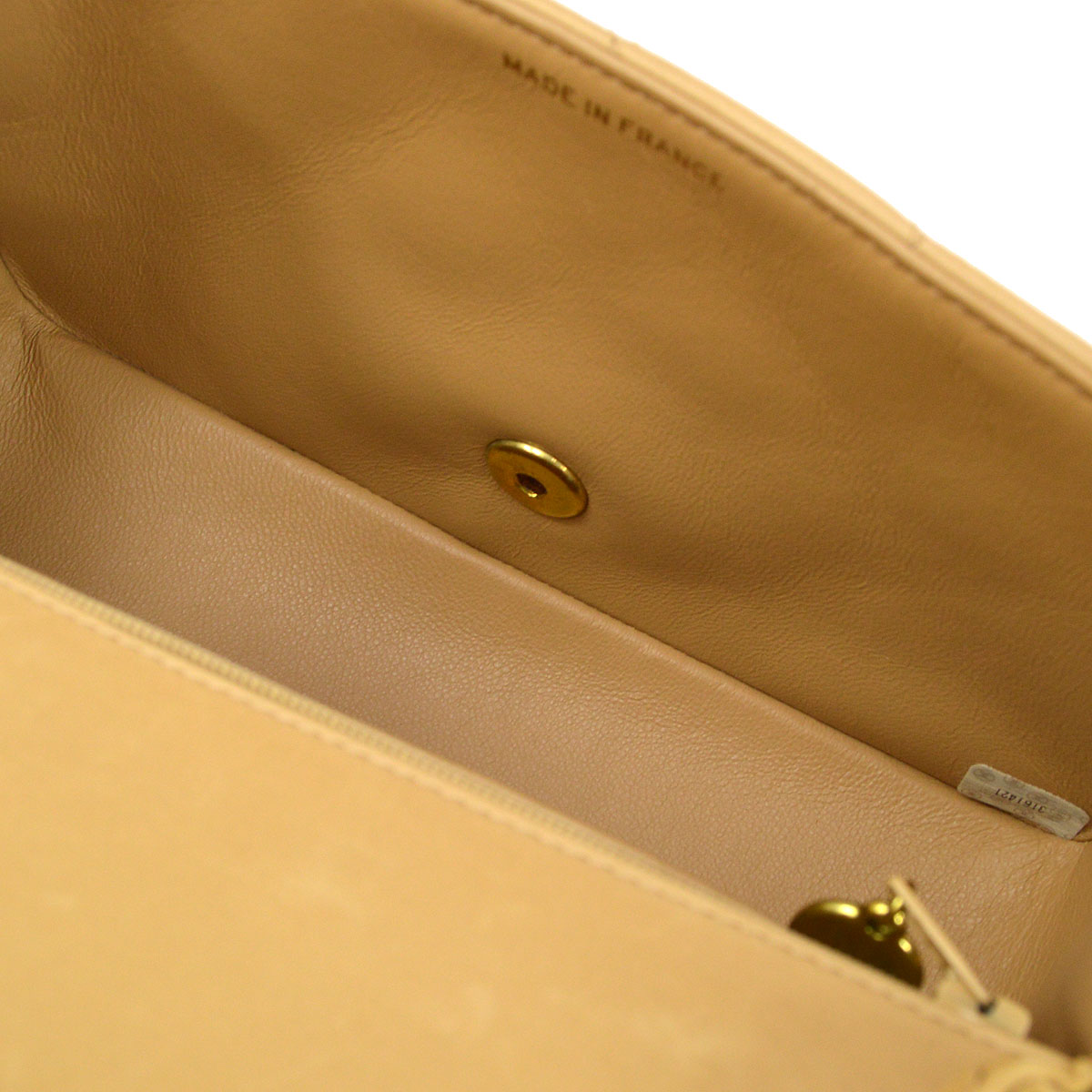CHANEL * 1994-1996 Beige Lambskin Diana Small