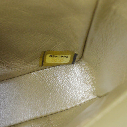 CHANEL 2001-2003 Choco Bar East West Gold Lambskin