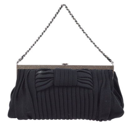 CHANEL 2006-2008 Black Evening Bag