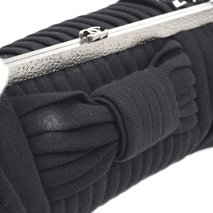 CHANEL 2006-2008 Black Evening Bag