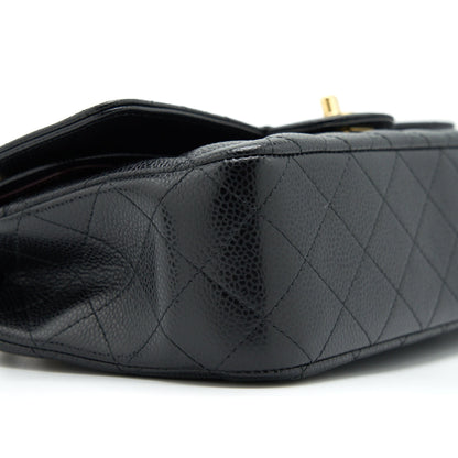 Chanel Classic Double Flap Bag Caviar Black GHW