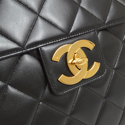 CHANEL 1996-1997 Black Lambskin Briefcase
