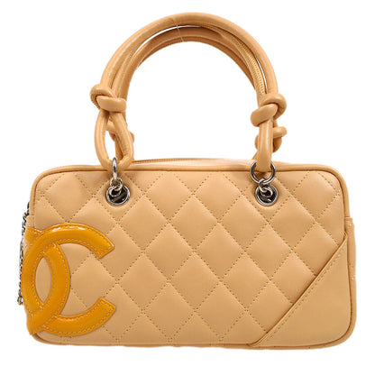 CHANEL 2005-2006 Cambon Ligne Mini Bowler Bag