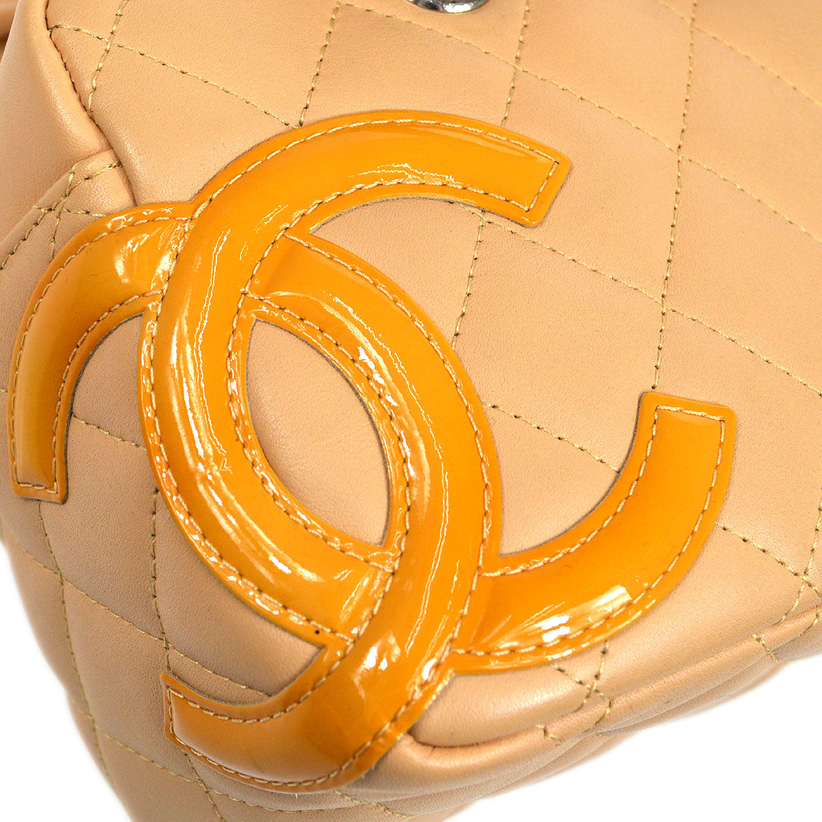CHANEL 2005-2006 Cambon Ligne Mini Bowler Bag