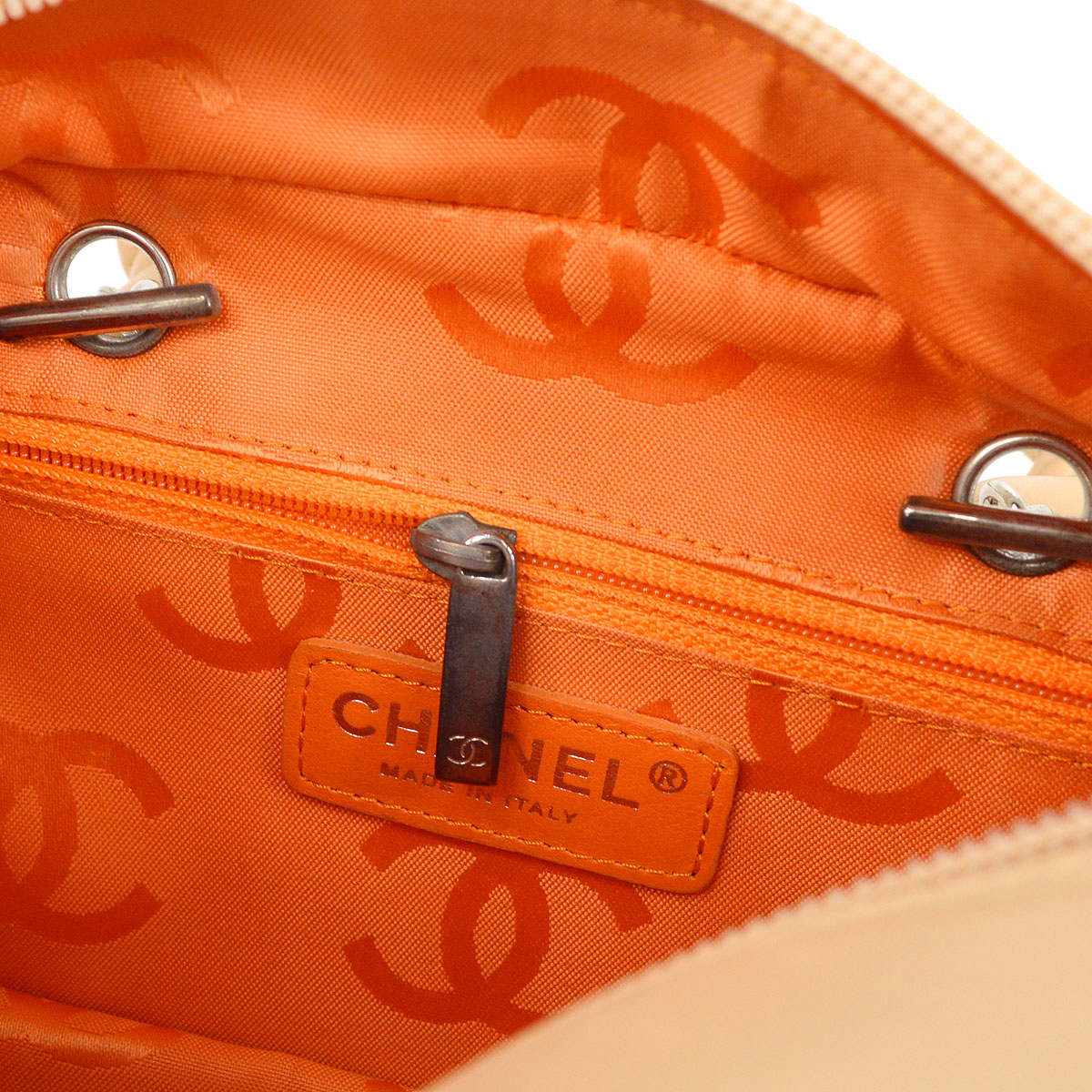 CHANEL 2005-2006 Cambon Ligne Mini Bowler Bag