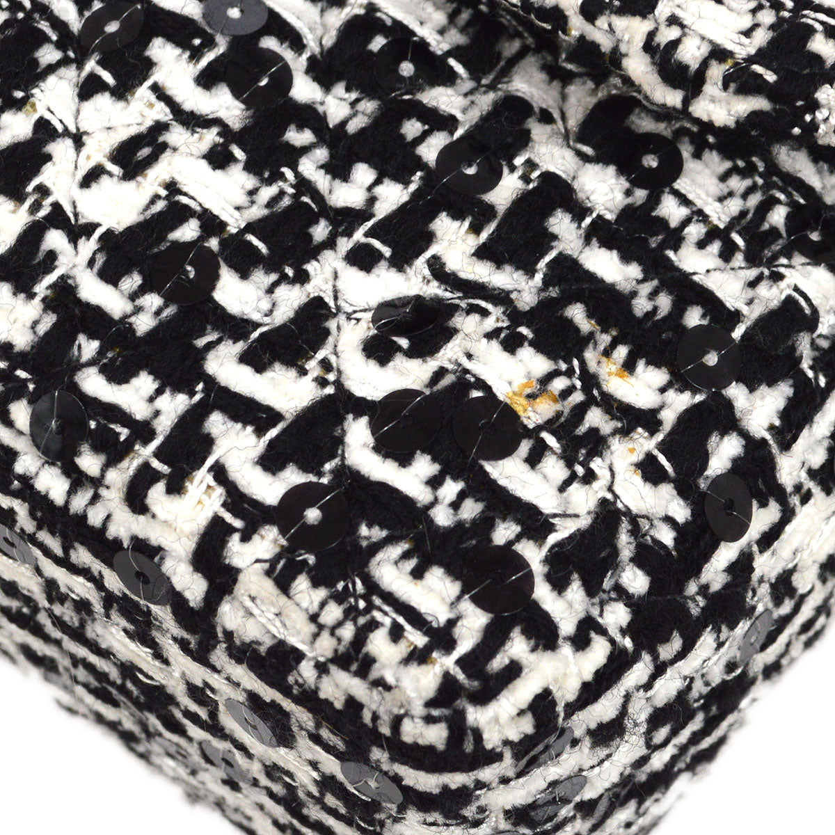 CHANEL 1994 Tweed Top Handle Bag