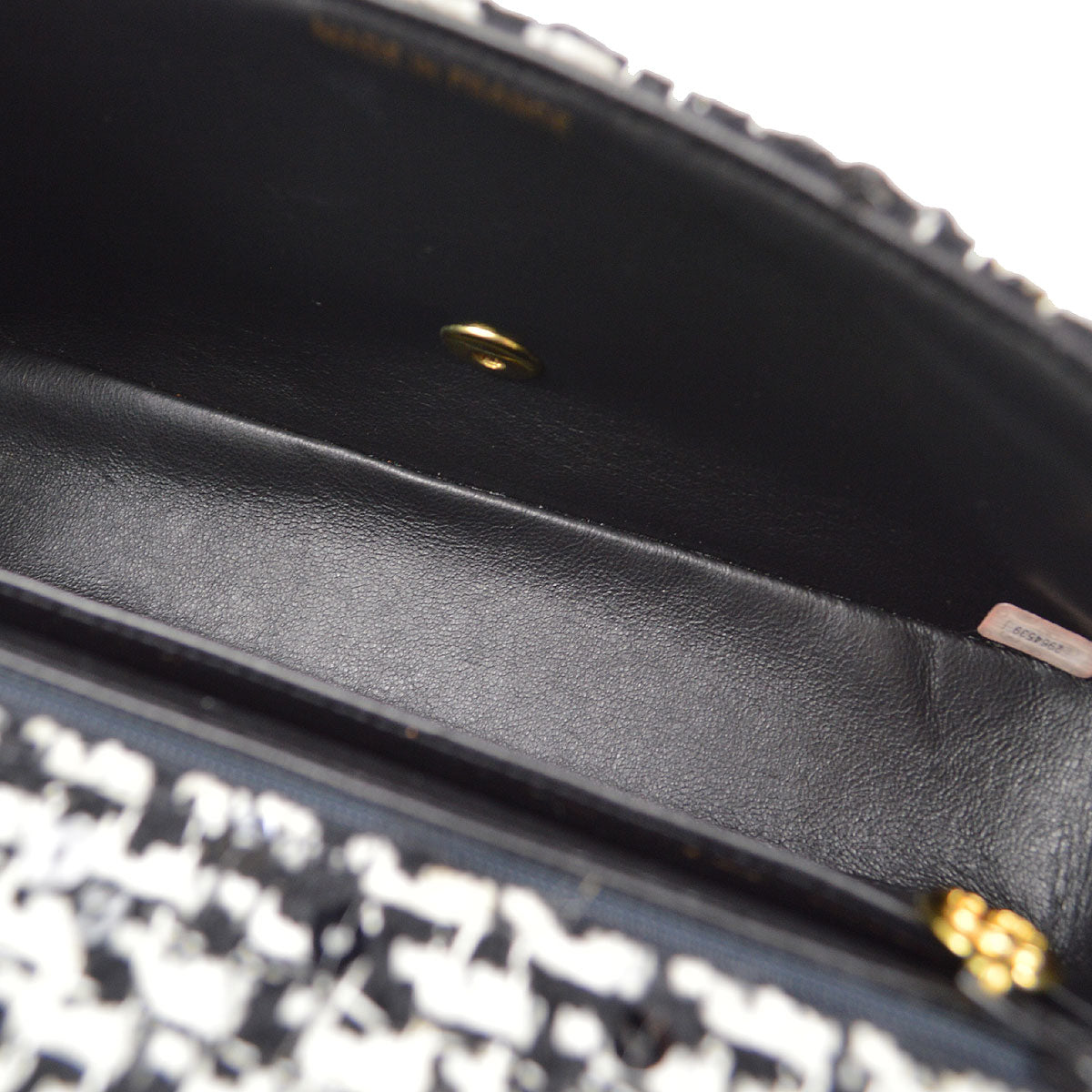 CHANEL 1994 Tweed Top Handle Bag