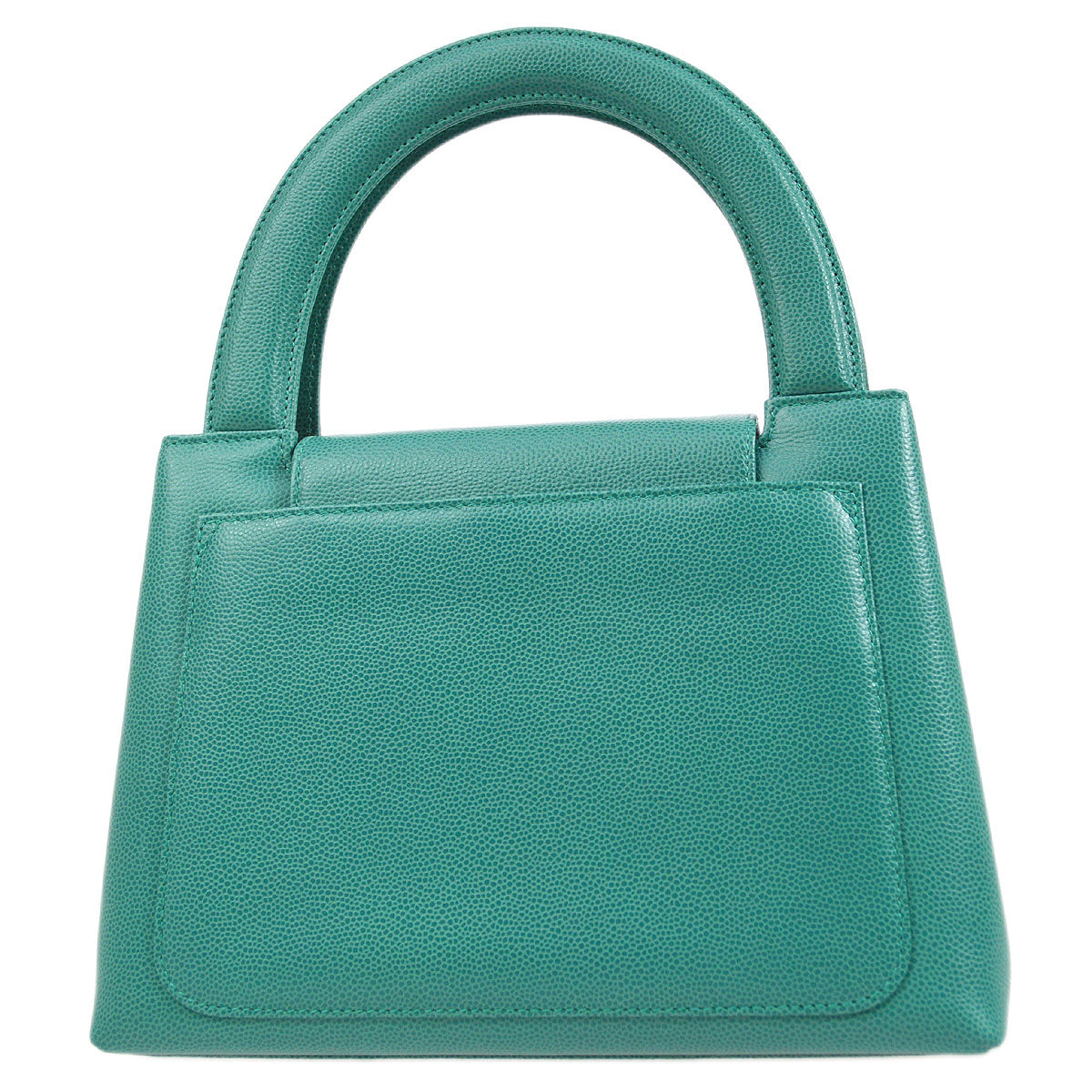 CHANEL 1998 Blue Caviar Handbag Small