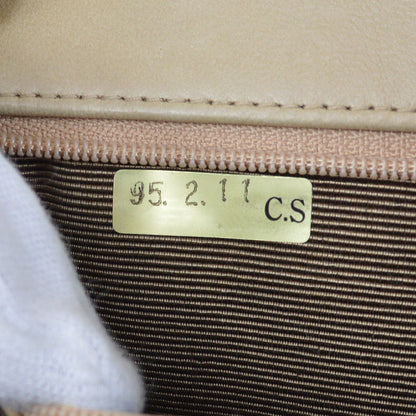 CHANEL 1994-1996 Beige Lambskin Diana Flap Small