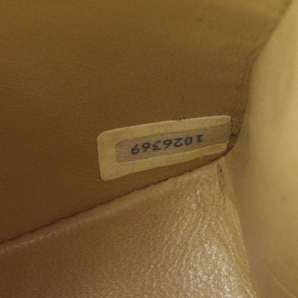 CHANEL 1989-1991 Beige Lambskin handbag mini