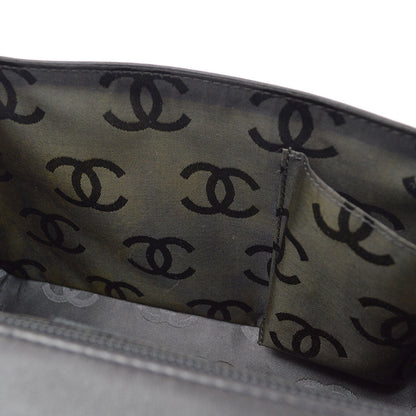 CHANEL 2004-2005 Black Calfskin Wild Stitch Handbag