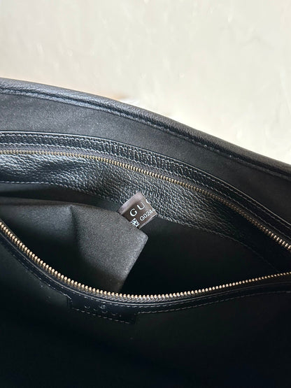 Gucci APHRODITE MEDIUM 39 SHOULDER BAG IN BLACK CALFSKIN