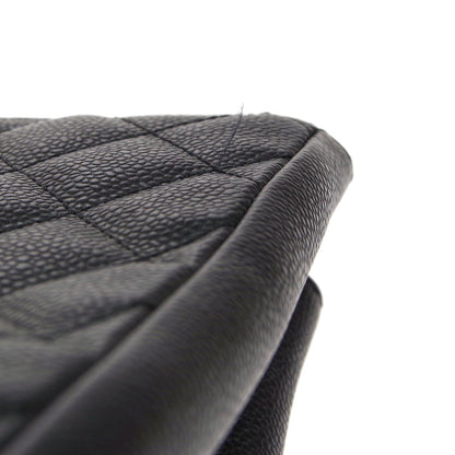 CHANEL 2009-2010 Grand Shopping Tote GST Black Caviar