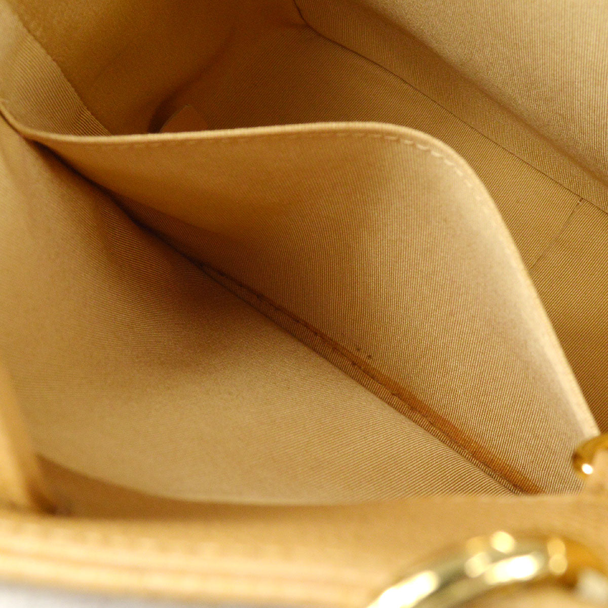 CHANEL Petite Shopping Tote PST Chain Hand Tote Bag Beige Caviar