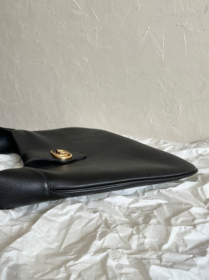 Gucci APHRODITE LARGE 47 SHOULDER BAG IN BLACK CALFSKIN