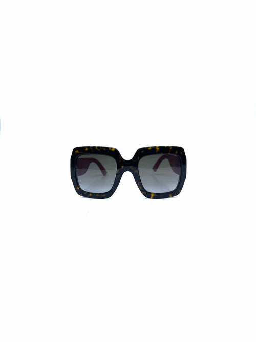 GUCCI Brown, Pink Square Tortious Sunglasses