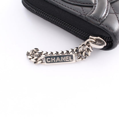 Chanel Cambon Line Round Zipper Long Wallet Leather Long Wallet A50078 in New Condition