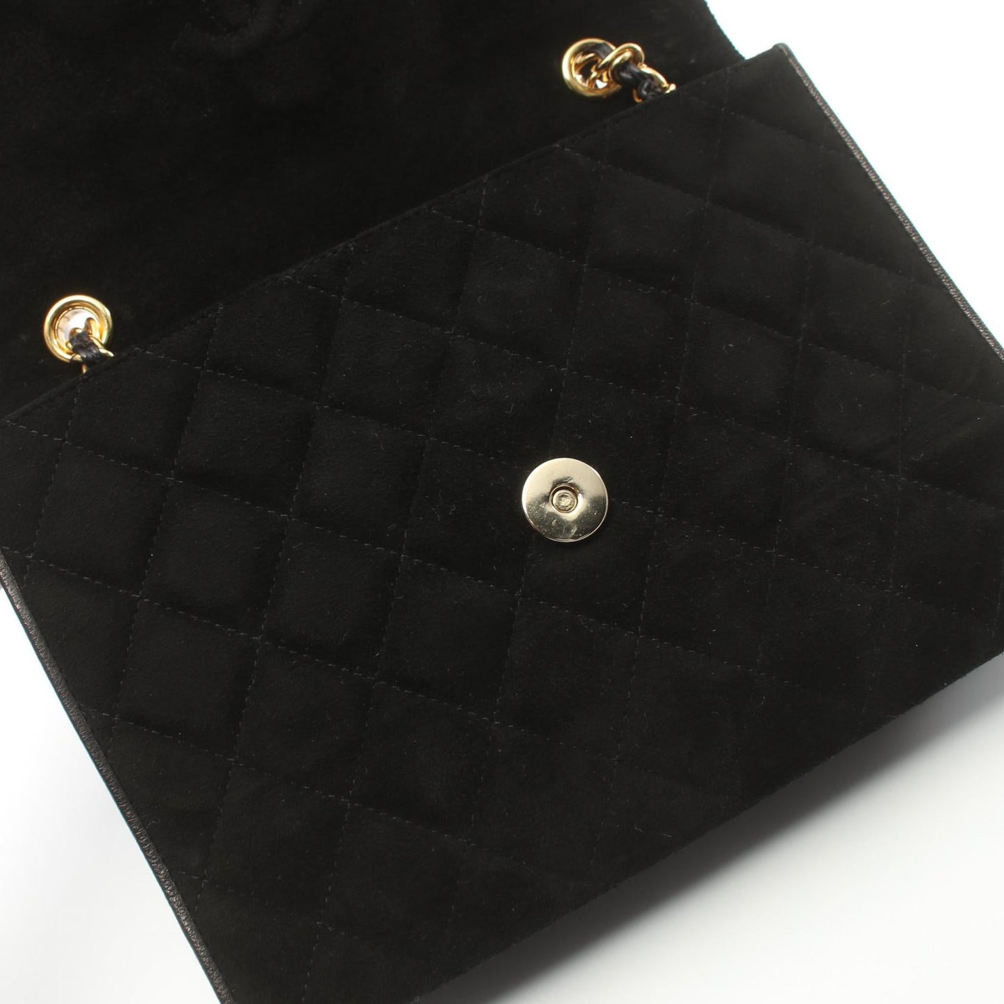 Chanel Suede CC Fringe Flap Bag  Suede Shoulder Bag in New Condition