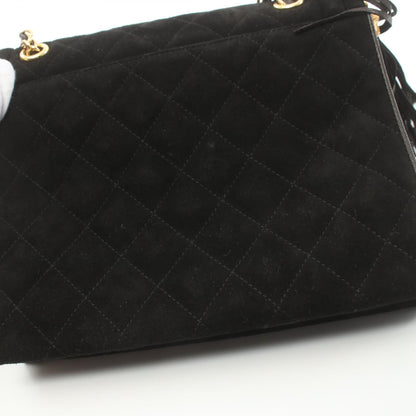 Chanel Suede CC Fringe Flap Bag  Suede Shoulder Bag in New Condition