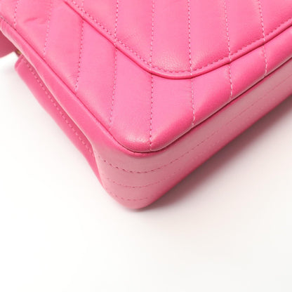 Chanel Mini Chevron Single Flap Bag Leather Shoulder Bag