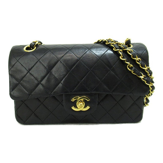 Chanel  Small Classic Double Flap Bag  Leather Crossbody Bag in New Condition