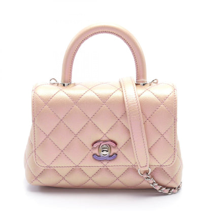 Chanel Coco Handle XXS Caviar Skin Handbag