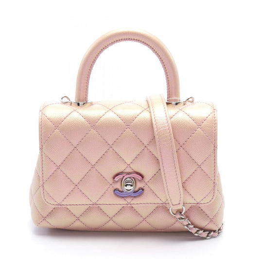 Chanel Coco Handle XXS Caviar Skin Handbag