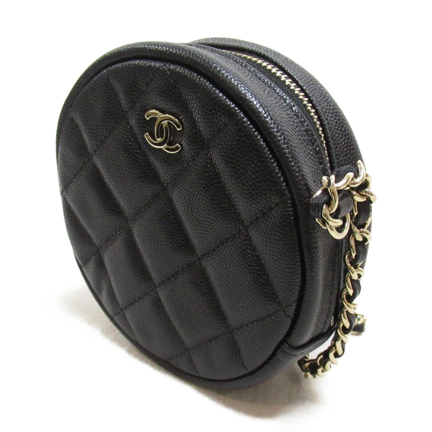 Chanel Matelasse Chain Shoulder Bag Black