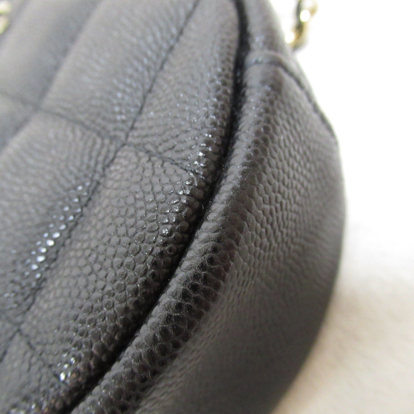 Chanel Matelasse Chain Shoulder Bag Black