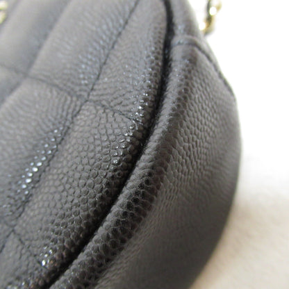 Chanel Matelasse Chain Shoulder Bag Black