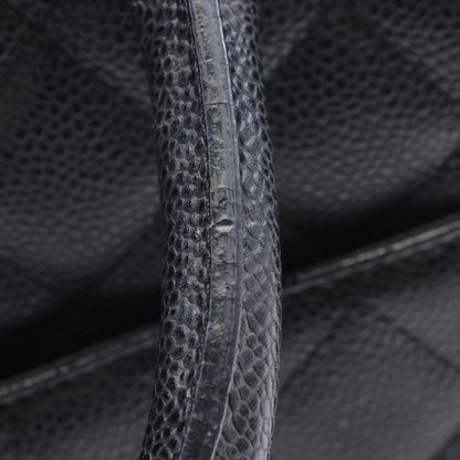 Chanel Caviar Skin Matelasse Handbag Black