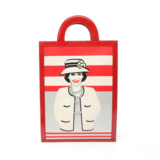 Chanel Patent Leather Mademoiselle Tote Bag