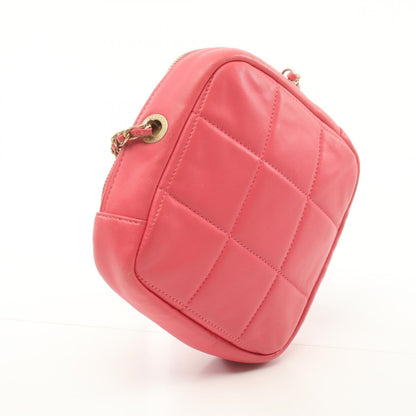 Chanel Matelasse Lambskin Shoulder Bag Pink