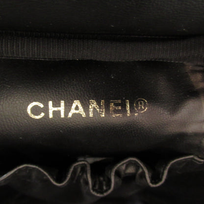 Chanel Caviar Skin Vanity Handbag Black