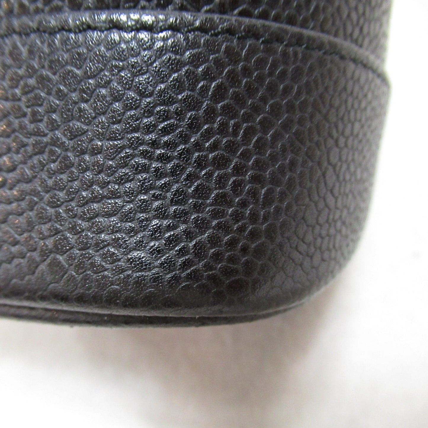 Chanel Caviar Skin Vanity Handbag Black