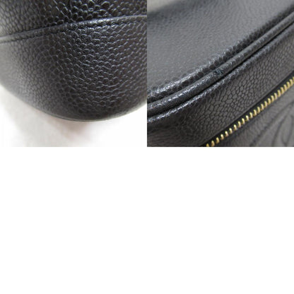 Chanel Caviar Skin Vanity Handbag Black