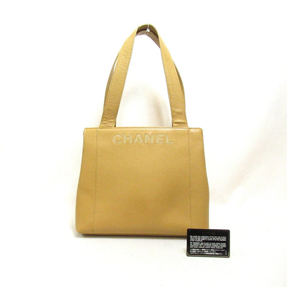 Chanel Caviar Leather Tote Bag Leather Tote Bag 5075795 in New Condition