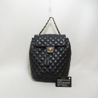 Chanel Matelasse Lambskin Backpack Black