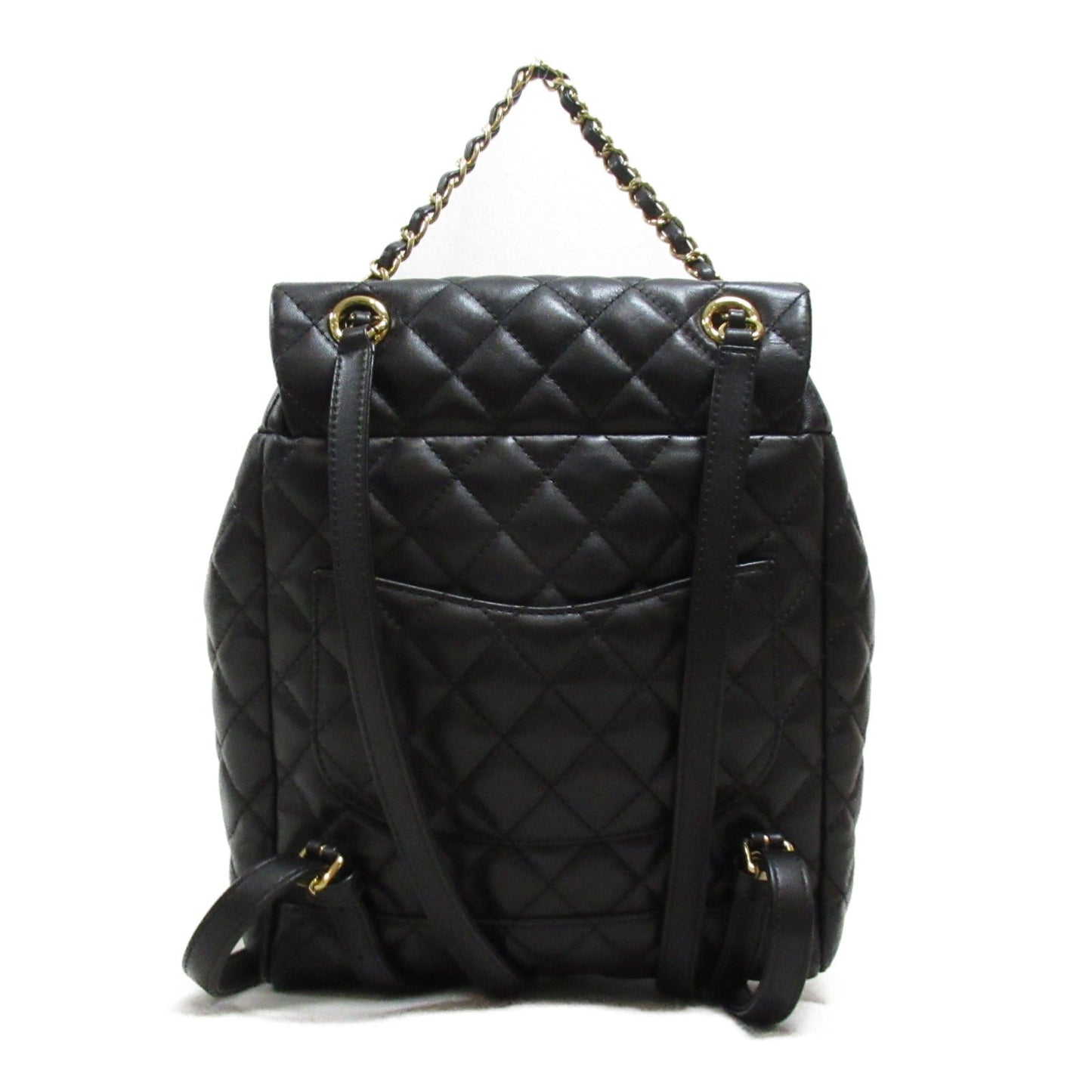 Chanel Matelasse Lambskin Backpack Black