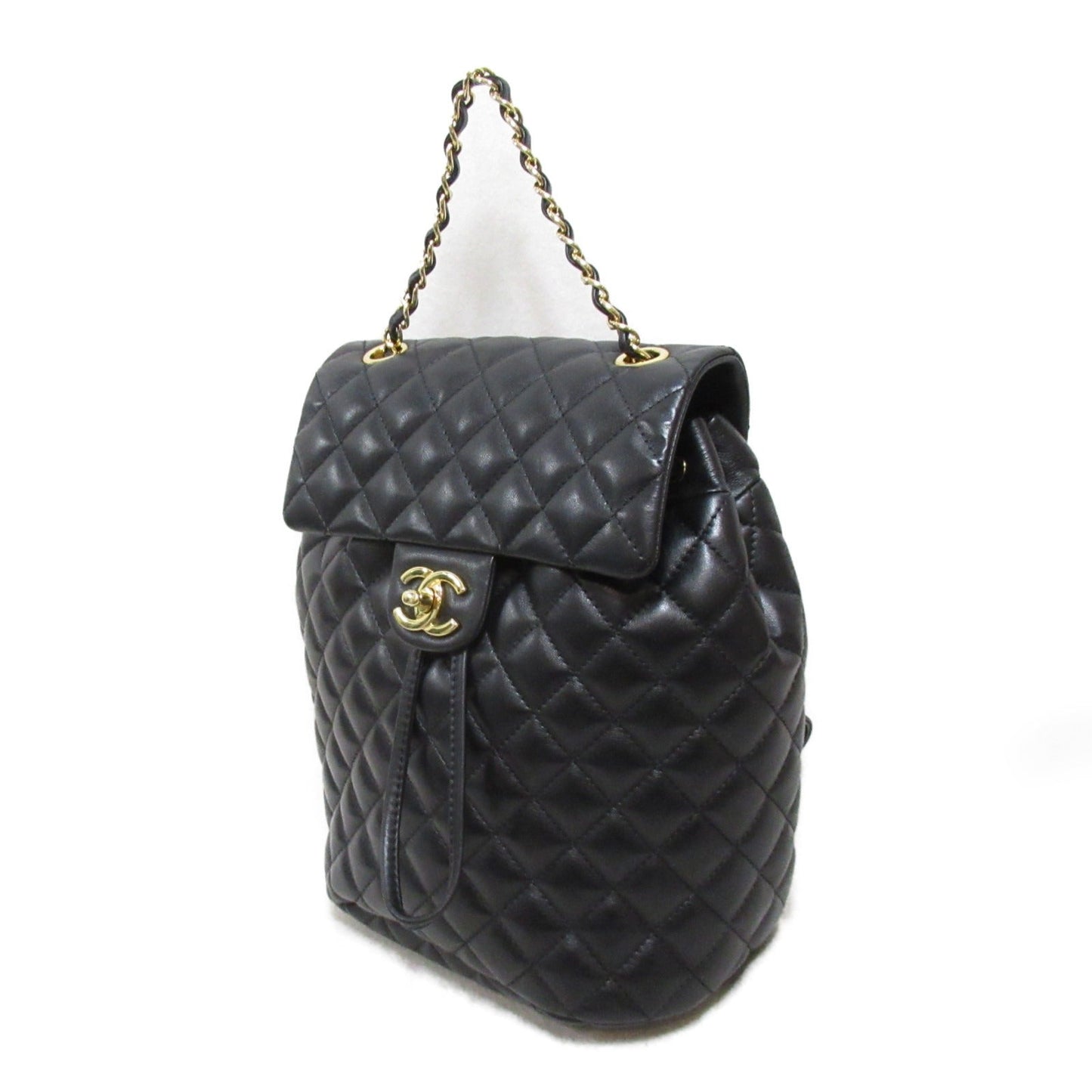 Chanel Matelasse Lambskin Backpack Black
