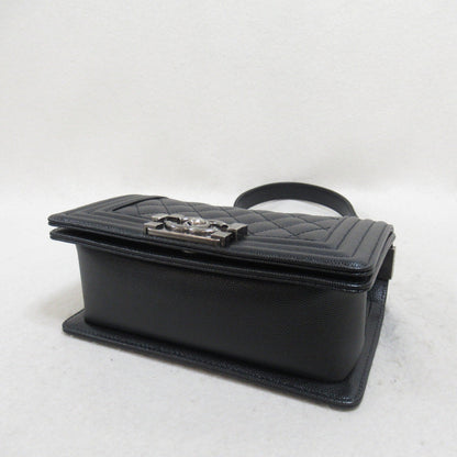 Chanel Boy Chain Shoulder Bag Black