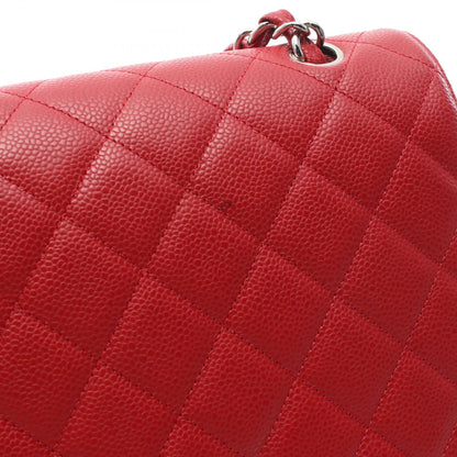 Chanel Caviar Skin Single Flap Shoulder Bag