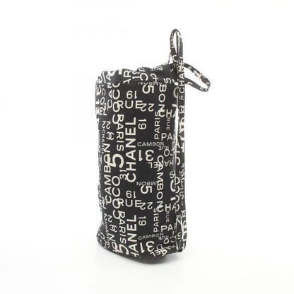 Chanel Canvas Shoulder Bag Black/White