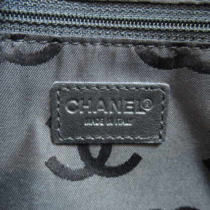 Chanel Wild Stitch Leather Handbag Black