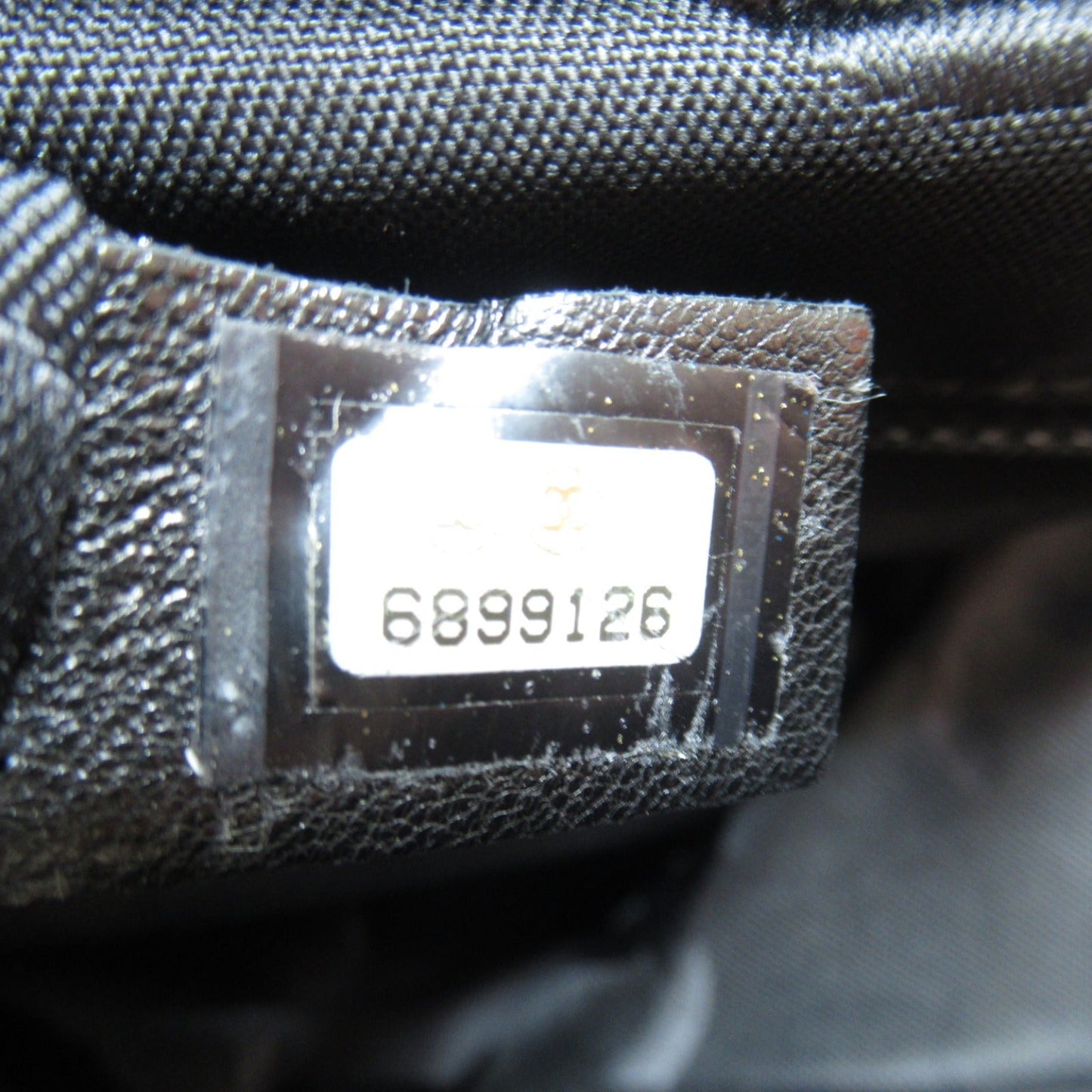 Chanel Wild Stitch Leather Handbag Black