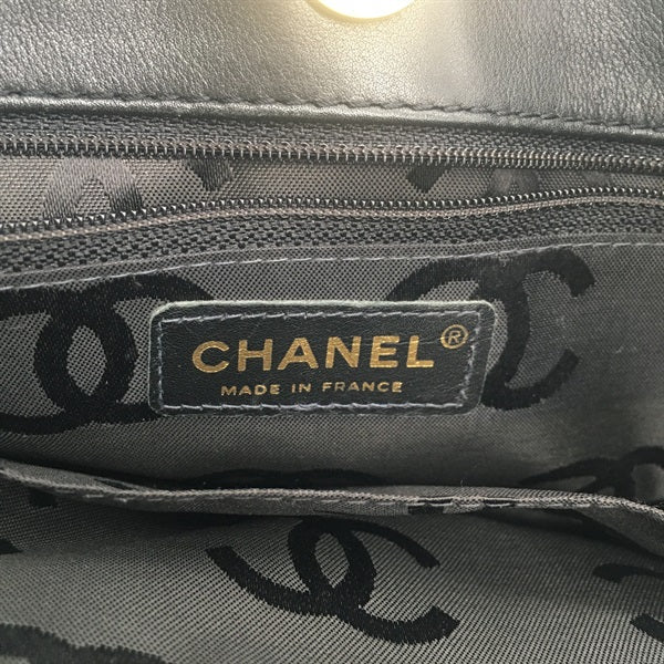 Chanel Wild Stitch Tote Bag Leather Tote Bag A18126 in New Condition