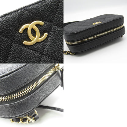 Chanel Caviar Skin Waist Bag Black